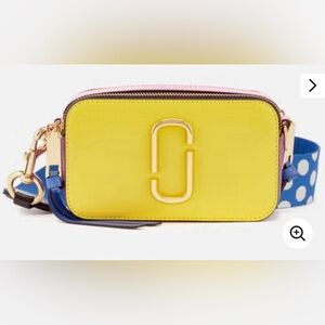 Marc Jacobs Women's Snapshot Bag - Lemon Multi